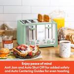 BELLA 4-Slice Toaster with Extra Wide Slots