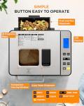 25-in-1 Bread Maker with Nut and Yeast Dispensers