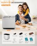 25-in-1 Bread Maker with Nut and Yeast Dispensers