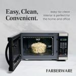 Farberware 1000W Countertop Microwave Oven with Child Lock