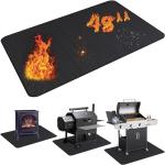 UBeesize Double-Sided Fireproof Grill Mat