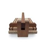 Z Zelvox 12-Inch Wooden Tortilla Press
