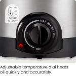Chefman Deep Fryer with Removable Basket and Temperature Control