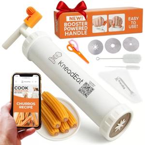 KneadEat Churro Maker Kit with Piping Bag