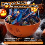 Food Safe 3D Printing Filament - Orange, 1kg