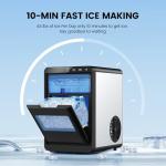 COWSAR Countertop Nugget Ice Maker Machine