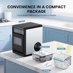 COWSAR Countertop Nugget Ice Maker Machine