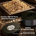 Rechargeable Electric Whiskey Smoker Kit with Wood Chips
