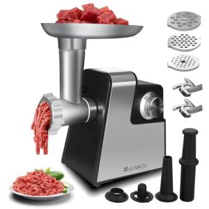 Powerful Electric Meat Grinder with Sausage Maker Kit