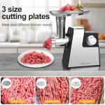 Powerful Electric Meat Grinder with Sausage Maker Kit