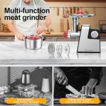 Powerful Electric Meat Grinder with Sausage Maker Kit