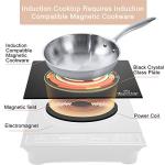 Duxtop 1800W Portable Induction Burner, Silver