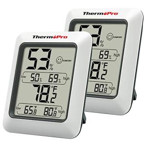 ThermoPro TP50 Digital Indoor Thermo-Hygrometer Set