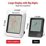 ThermoPro TP50 Digital Indoor Thermo-Hygrometer Set