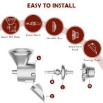Grain Mill Attachment for KitchenAid Mixer