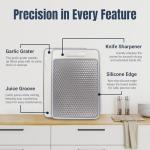 Double-Sided Stainless Steel Cutting Board for Kitchen