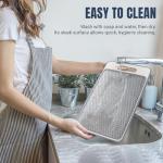 Double-Sided Stainless Steel Cutting Board for Kitchen