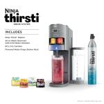 Ninja Thirsti Drink Maker for Sparkling Beverages