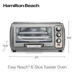 Hamilton Beach 6-Slice Convection Toaster Oven