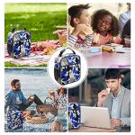 Leakproof Insulated Lunch Bag with Bottle Pocket