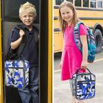 Leakproof Insulated Lunch Bag with Bottle Pocket
