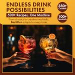 App-Connected Smart Cocktail Maker for Easy Drinks