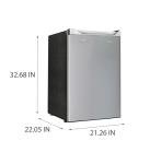 Frigidaire 3 Cu Ft Stainless Upright Freezer