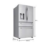 SAMSUNG 28 Cu. Ft. Stainless 4-Door Fridge