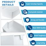 2 Pack Refrigerator Door Shelf Bin for Whirlpool