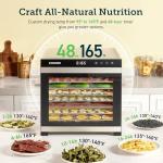 COSORI Stainless Steel Food Dehydrator with 10 Trays