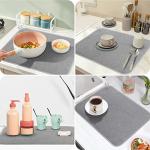 GeeRic Super Absorbent Microfiber Dish Drying Mat