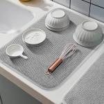 GeeRic Super Absorbent Microfiber Dish Drying Mat