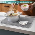 GeeRic Super Absorbent Microfiber Dish Drying Mat
