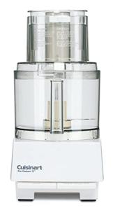Cuisinart Cup Pro Custom 11 Food Processor With 625 Watt Motor And Extra Large Feed Tube allows For Whole Fruit And Vegetables, Additional Accessories Included For Even More Versatility, White