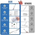 FEPPO Steam Mop & Handheld Steam Cleaner for Home and Floor Cleaning, 15s Heat-Up, 230°F Powerful Steamer with 10-in-1 Multi-Purpose Attachments for Floors, Hardwood,Tiles,Grout,Windows,Kitchen,Bath