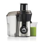 Hamilton Beach Juicer Machine, Big Mouth 3” Feed Chute for Whole Fruits and Vegetables, Easy to Clean, Centrifugal Extractor, Vegetable & Fruit Juicer, BPA Free, 800W Motor, Stainless Steel