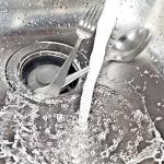DANCO Disposal Genie Garbage Disposal Strainer | Kitchen Sink Drain Splash Guard | Food Scraper | Grey (10056) , Grey1
