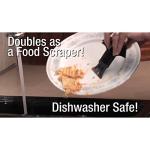 DANCO Disposal Genie Garbage Disposal Strainer | Kitchen Sink Drain Splash Guard | Food Scraper | Grey (10056) , Grey1