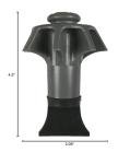 DANCO Disposal Genie Garbage Disposal Strainer | Kitchen Sink Drain Splash Guard | Food Scraper | Grey (10056) , Grey1