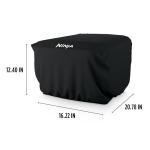 Ninja Grill Cover for Artisan Outdoor Pizza Oven, Compatible with MO200 Series, UV & Water Resistant, Anti-Fade Fabric, Lightweight, 20.78" x 16.22" x 12.4", Black, XSKMOCVR