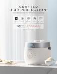 CUCKOO 6-Cup Uncooked / 12-Cup Cooked Induction Heating Twin Pressure Rice Cooker, 16 Menu Modes, Multi-Language Voice Guide, Versatile Grain Multi-Cooker & Pressure Cooker (CRP-LHTR0609FW)