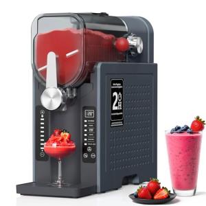 WIZAURA Slushie Machine, Slushy for Home No Ice Need, Large Capacity Professional Frozen Drink Maker & Margarita Machine, 6 Presets for Milkshakes, Frappés, Slush, Ice Cream. Black