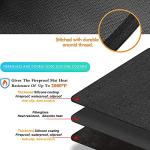 UBeesize Thickened 60x36 inch Under Grill Mat for Outdoor Grill, Fireproof Mat for Lawn, Smokers, Gas Grills, Deck and Patio, Fireplace Mat Fire Pit Mat,Oil-Proof Waterproof Non-Slip BBQ Protector