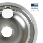 GE 6" and 8" Chrome Drip Pan Kit