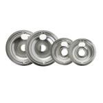 GE 6" and 8" Chrome Drip Pan Kit