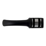 Chef's Choice 4640100Chef'sChoice 464 Pronto Diamond Hone Manual Knife Sharpener For Serrated and Straight Knives Diamond Abrasives Easy and Secure Grip Compact Design Made in USA, 2-Stage, Black