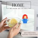 Maison de Blanc HOME Angry Mama Microwave Oven Steam Cleaner | Effortless Microwave Cleaner with Vinegar & Water | Fun, Effective Way to Disinfect & Remove Stains in Minutes