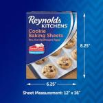 Reynolds Pre-Cut Parchment Paper Baking Sheets