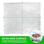 200 Count Pre-Cut Deli Aluminum Wraps – 12" Heavy-Duty Pop-Up, Disposable for Hot Dogs, Sandwiches & Food Service