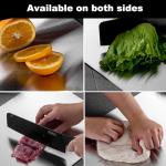 BLOCE Cutting Board for Kitchen, Mini Stainless Steel Non Stick Chopping Board, Upgrade Double Sided Food-Grade Stainless Steel Board for Kitchen for Meat Cheese Vegetable (Mini)